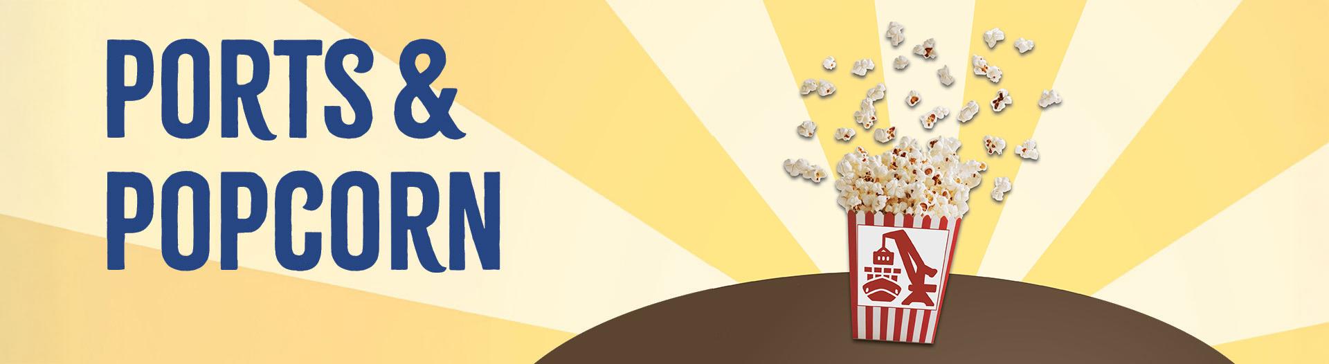 Ports & Popcorn Free Speaker Series