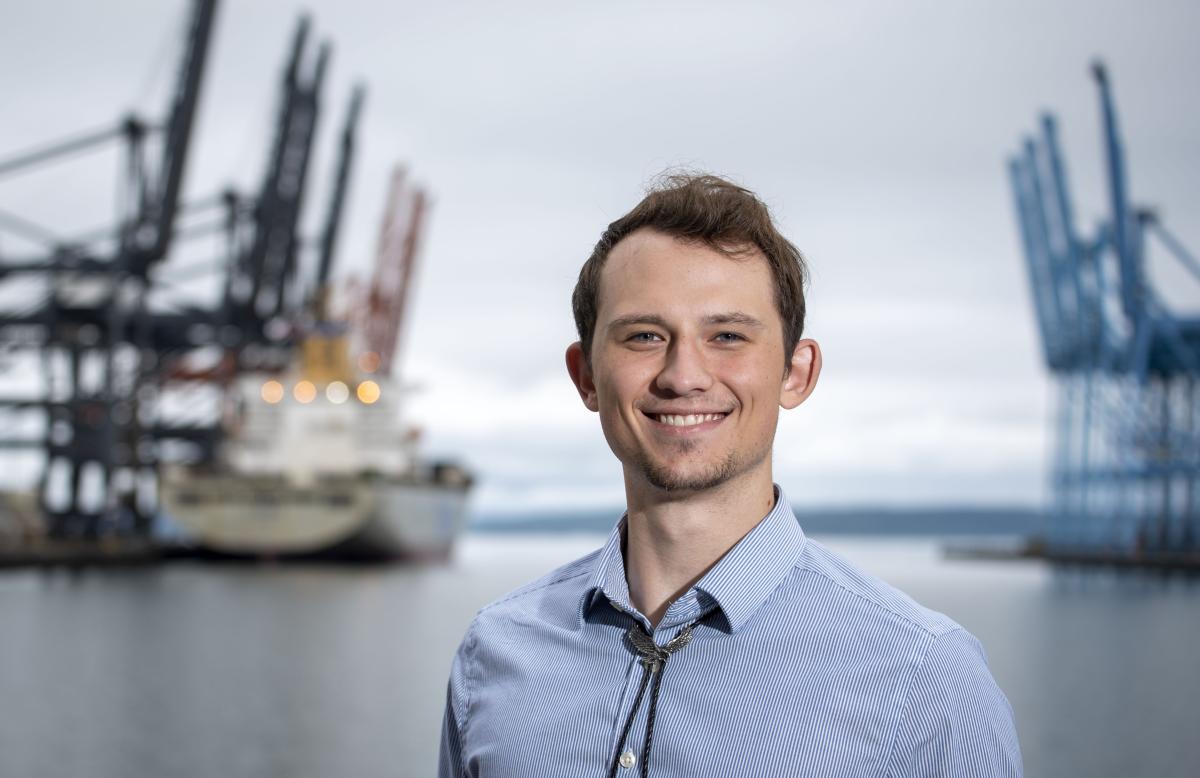 Jaren Evans was the Port's Engineering intern.